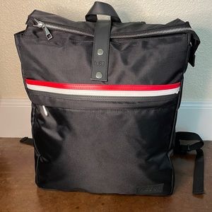 Tissot navy laptop backpack